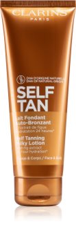 Clarins Self Tan Milky Lotion молочко для искусственного загара для тела и лица