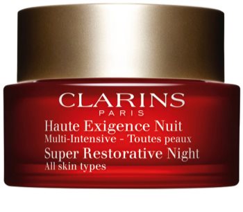 Clarins Super Restorative Night noční krém proti projevům stárnutí pleti pro všechny typy pleti