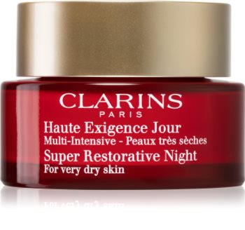 Clarins Super Restorative Night ночной крем против проявления признаков старения для очень сухой кожи