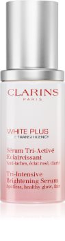 Clarins White Plus Pure Translucency Tri-Intensive Brightening Serum розяснююча сироватка проти пігментних плям