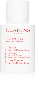 Clarins UV PLUS Anti-Pollution Day Screen Multi-Protection ochranná péče proti slunečnímu záření SPF 50