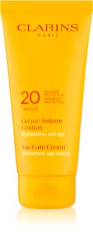 clarins factor 20 sun cream