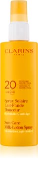 Clarins Sun Protection mleczko do opalania w sprayu SPF 20