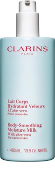Clarins Body-Smoothing Moisture Milk with Aloe Vera raminamasis ir drėkinamasis losjonas