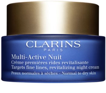 Clarins Multi-Acvite Nuit Revitalizing Night Cream noční revitalizační krém na jemné linky pro normální a suchou pleť