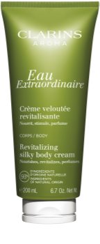 Clarins Eau Extraordinaire  Revitalizing Silky Body Cream hranjiva krema za tijelo za mješovitu i masnu kožu