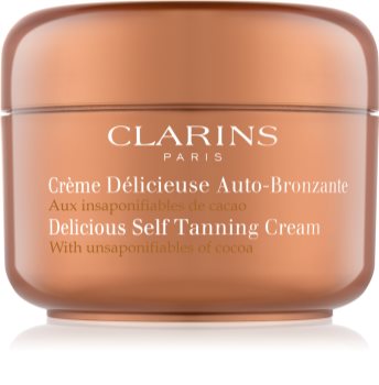 Clarins Sun Self-Tanners Selbstbräunercreme für Körper und Gesicht mit Kakaobutter
