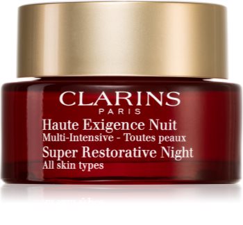 Clarins Super Restorative Night crema de noapte împotriva tuturor semnelor de imbatranire pentru toate tipurile de ten