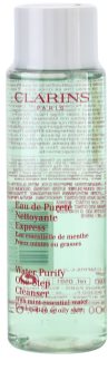 Clarins Cleansers Abschmink-Wasser für fettige und Mischhaut