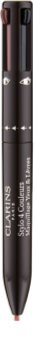 Clarins Eye Make-Up Stylo 4 Couleurs lápis de olhos e lábios 2 em 1