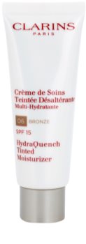 Clarins HydraQuench Tinted Moisturizer легкий тонирующий крем с увлажняющим эффектом SPF 15