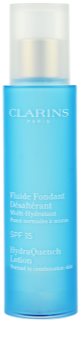 Clarins HydraQuench hydratačná starostlivosť pre normálnu a zmiešanú pleť SPF 15
