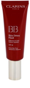 Clarins Face Make-Up BB Skin Detox Fluid BB crème hydratante SPF 25