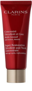 Clarins Super Restorative učvrstitvena krema proti gubam za vrat in dekolte