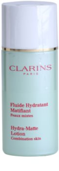 Clarins Truly Matte pomirjajoči in vlažilni fluid proti sijaju in razširjenim poram