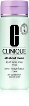 Clinique Liquid Facial Soap υγρό σαπούνι για ξηρή και μικτή επιδερμίδα