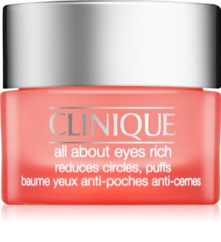 Clinique All About Eyes Rich nawilżający krem pod oczy przeciw obrzękom i cieniom
