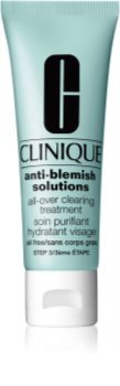 Clinique Anti-Blemish Solutions™ All-Over Clearing Treatment Kosteuttava Voide Ongelmalliselle Iholle, Akne