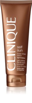 Clinique Self Sun samoopalovací tělové mléko