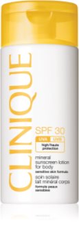 Clinique Sun SPF 30 Mineral Sunscreen Lotion For Body mineralinis apsaugos nuo saulės kremas SPF 30