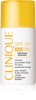 Clinique Sun SPF 30 Mineral Sunscreen Fluid for Face minerální opalovací fluid na obličej SPF 30