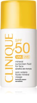Clinique Sun SPF 50 Mineral Sunscreen Fluid For Face Mineral solcreme til ansigt SPF 50