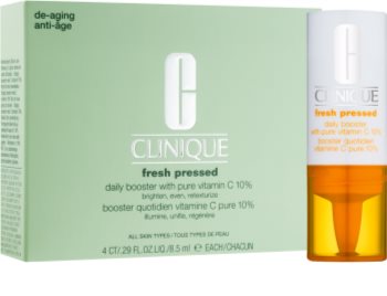 Clinique Fresh Pressed posvjetljujući serum s vitaminom C protiv starenja lica