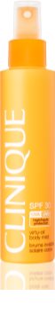 Clinique Sun обезжирене молочко для засмаги у формі спрею SPF 30