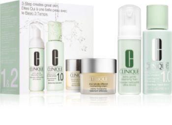 Clinique 3 Steps Introduction Kit Extra Gentle Lahjasetti (Kuivalle Iholle)