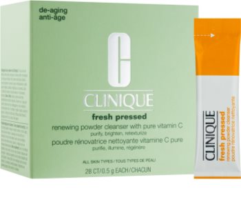 Clinique Fresh Pressed polvere detergente con vitamina C