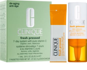 Clinique Fresh Pressed lote cosmético I. para mujer