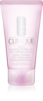 Clinique 2-in-1 Cleansing Micellar Gel + Light Makeup Remover oczyszczający żel micelarny