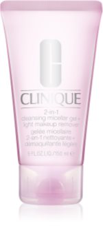 Clinique 2-in-1 Cleansing Micellar Gel + Light Makeup Remover Rensende miscellar gel