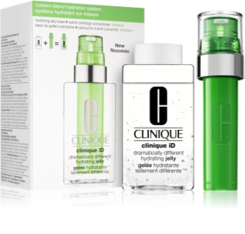 Clinique iD™ Dramatically Different™ Hydrating Jelly + Active Cartridge Concentrate for Irritation Setti II, (Rauhoittavalla Vaikutuksella)
