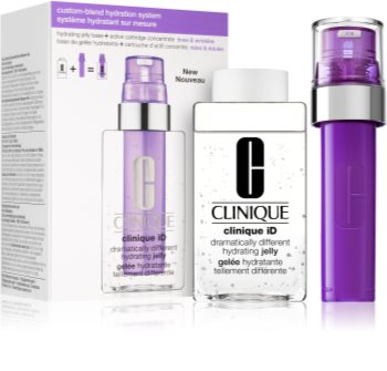 Clinique iD™ Dramatically Different™ Hydrating Jelly + Active Cartridge Concentrate for Lines & Wrin Σετ II. (ενάντια στις ρυτίδες)
