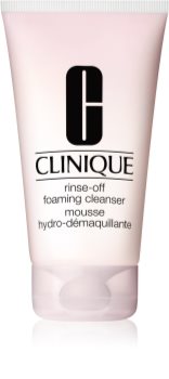 Clinique Rinse-Off Foaming Cleanser spuma de curatat pentru ten gras și mixt