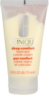 Clinique Deep Comfort™ Hand and Cuticle Cream βαθιά ενυδατική κρέμα Σε χέρια, νύχια και παρανυχίδες