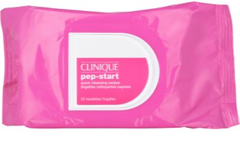 Clinique Pep-Start toalhetes de limpeza facial