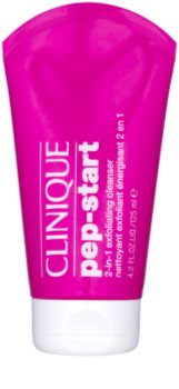 Clinique Pep-Start čistilni piling gel 2 v 1