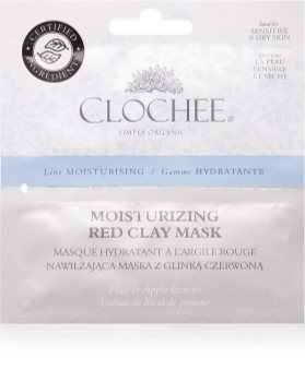 Clochee Moisturising masque à l'argile pour un effet naturel