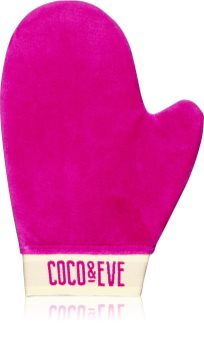 Coco & Eve Sunny Honey Soft Velvet Tanning Mitt paskirstymo pirštinė