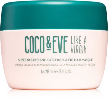 Coco & Eve Like A Virgin Super Nourishing Coconut & Fig Hair Masque mélyen tápláló maszk a fénylő és selymes hajért