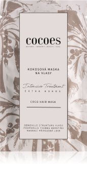 COCOES Intensive Treatment Extra Kokos maska na vlasy s kokosom