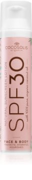 COCOSOLIS Natural Sunscreen Lotion crème protectrice solaire SPF 30