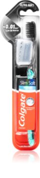 Colgate Slim Soft Charcoal szczoteczka do zębów z węglem aktywnym ultra soft