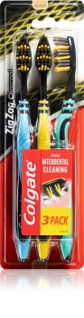 Colgate Zig Zag Charcoal Zahnbürste Medium 3 pc