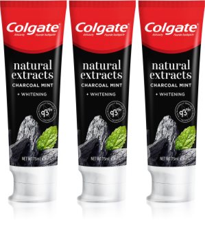 Colgate Natural Extracts Charcoal + White bělicí zubní pasta s aktivním uhlím