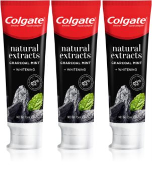 Colgate Natural Extracts Charcoal + White belilna zobna pasta z aktivnim ogljem