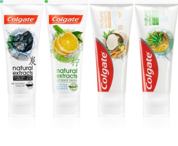 Colgate Natural Extracts Hambahoolduskomplekt (4 tk)