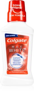 Colgate Max White Expert apa de gura cu efect de albire fară alcool